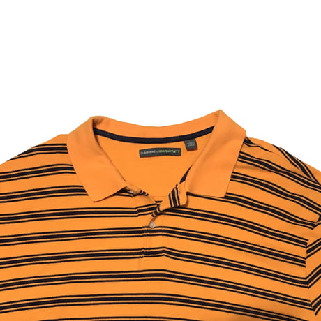CLAIBORNE by JOHN BARTLETT Striped Polo shirts Size-XXL