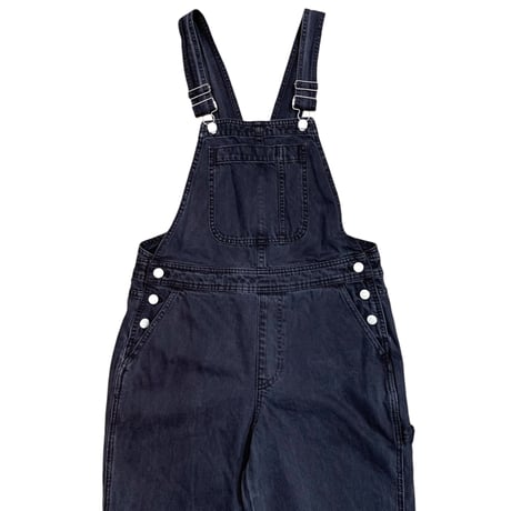 NOS J.CREW BLACK DENIM OVERALLS size M(WOMEN'S)