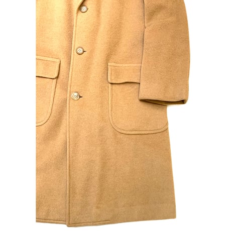🐫80's〜 BROOKS BROTHERS CAMEL×WOOL COAT size M程