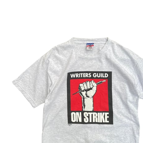 WRITERS GUILD ON STRIKE Size-L No.① NO.② MADE IN USA
