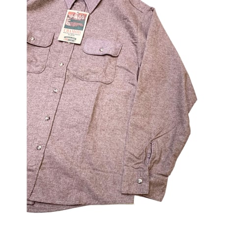 DEAD STOCK 90's FIVE BROTHER  CHAMOIS SHIRT size L MADE IN USA