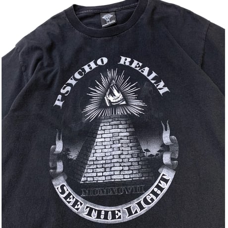 PSYCHO REALM T-SHIRT size L程