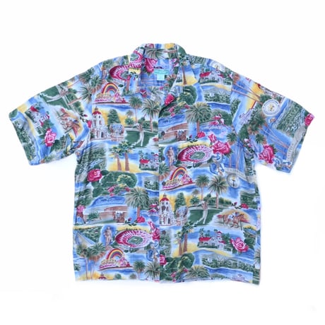Reyn Spooner Hawaii Shirts Size-XL 100% RAYON ~90s