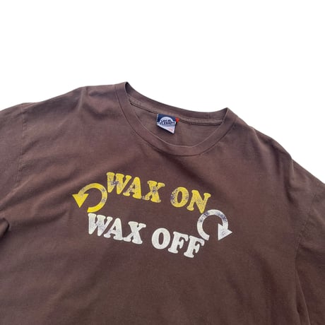 KARATE KID “WAX ON WAX OFF” Tee Size-XL