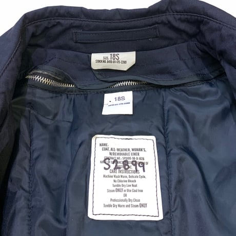 WOMAN'S  US MILITARY ALL WEATHER COAT