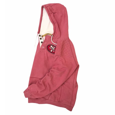 San Francisco 49ers🏈 Mitchell & ness Hoodie Size-XXXXL  実寸XXL程