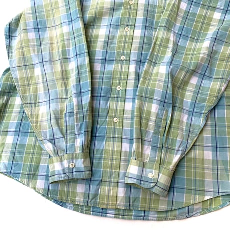 L.L.BEAN CHECK SHIRT size XL