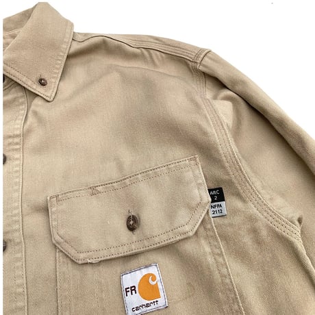 CARHARTT FLAME-RESISTANT SHIRT size M程