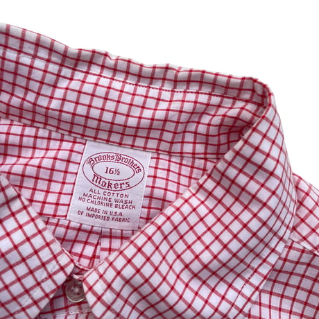 Brooks Brothers Markers Shirts Made in USA Size-L 16 1/2