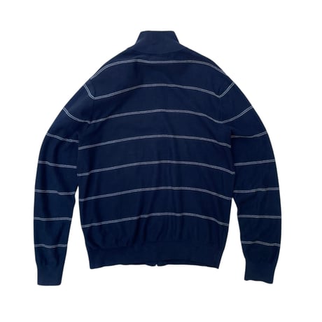 BANANA REPUBLIC Zip Cotton Knit Size-M