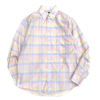 BURBERRY B.D CHECK SHIRT MADE IN USA size L程