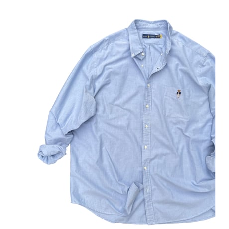 Polo Ralph Lauren Bear B.D Shirt “BIG” Size-XXL