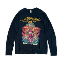 “Ed Hardy” L/s Tee Size-XL Made in usa