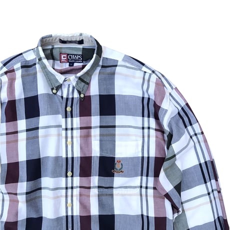 CHAPS Ralph Lauren B.D Shirt Size-L