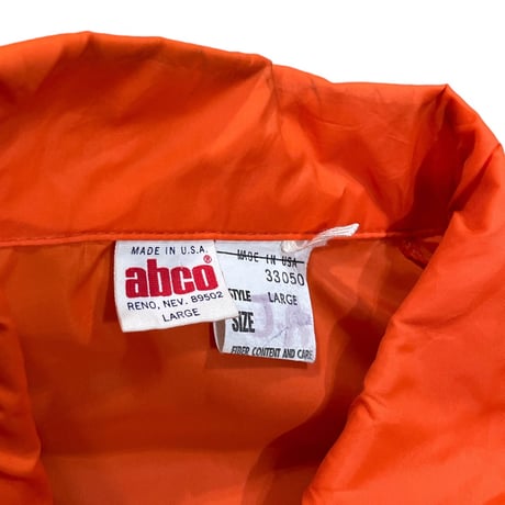 abco Coach Jacket MADE IN USA Size-L 70s~