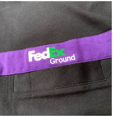 NEW FedEx L/S POLO SHIRT size M