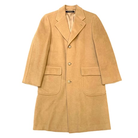 🐫80's〜 BROOKS BROTHERS CAMEL×WOOL COAT size M程
