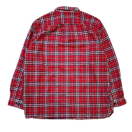 L.L.Bean Checked Chamois Cloth Shirt size XXL程