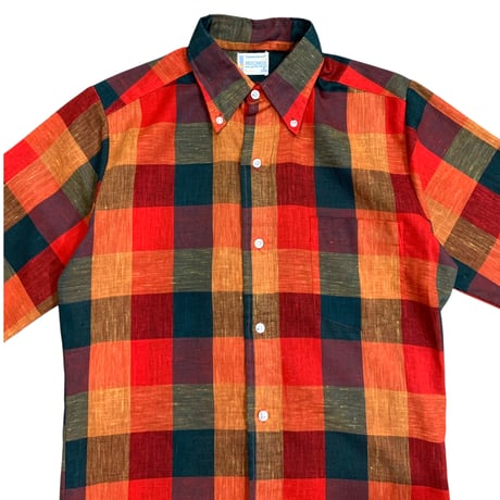 〜70's TOWNCRAFT B.D S/S SHIRT size S