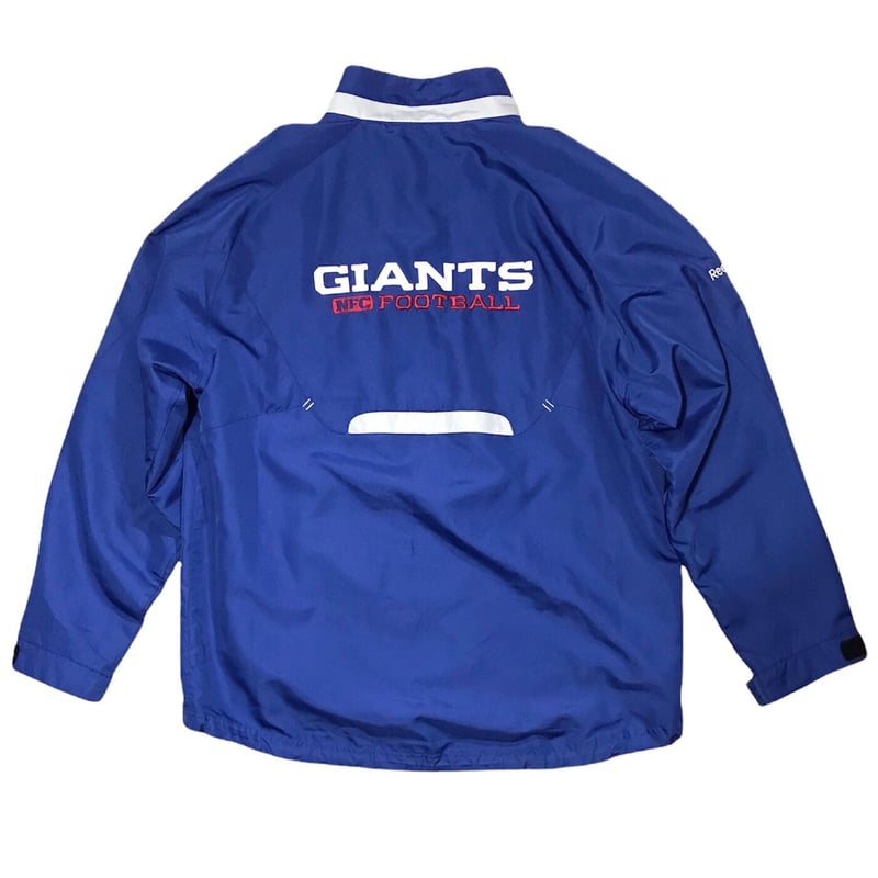 NFL Reebok New York Giants チームロゴ アウター 中綿 New York Giants “ Reebok NYLON Jkt🏈 Size-L 実
