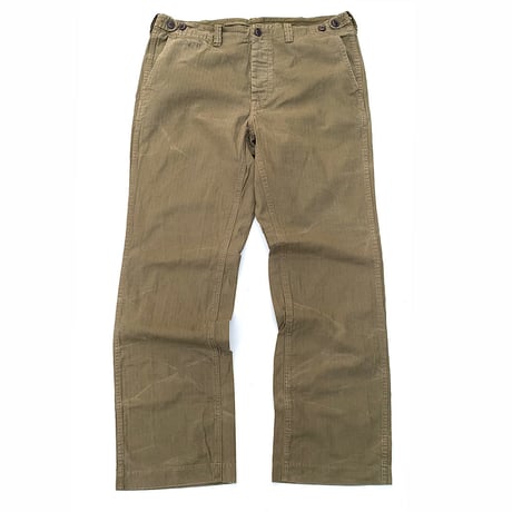 Polo Ralph Lauren 43khaki Type Herringbone Pants W38 L34