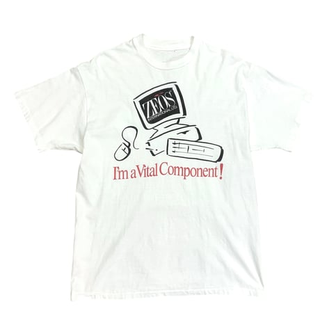 90’s ZEOS T-SHIRT size L程度