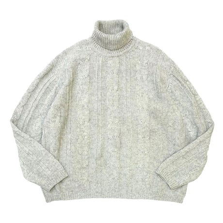 GAP TURTLE NECK CABLE KNIT size XL・MINT CONDITION
