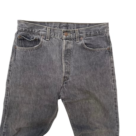Levi’s 501 Black Denim Pant’s Size-w34 L29 MADE IN USA 90s~ 先染め