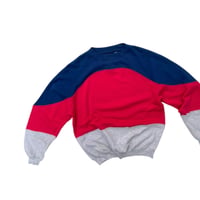 “ TOWNCRAFT “ Multi Color Sweater Size-L 90s~