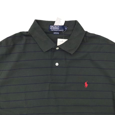 Polo Ralph Lauren “Striped Polo Shirts” Size-L “MADE IN USA” New