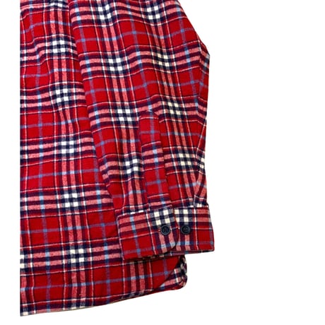 L.L.Bean Checked Chamois Cloth Shirt size XXL程