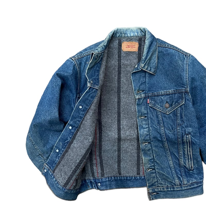 Levi's ライトブルー デニムジャケット　46インチ　70506 80s Levi's 70506 0316 デニムジャケット USA製 Size 46 ブラン