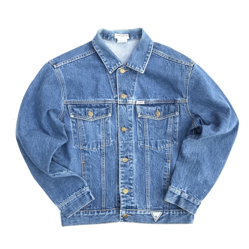 GUESS by GEORGES MARCIANO Denim Jkt 80s~ Size-S GUESS by GEORGES MARCIANO Denim Jkt 80s~ Size-S