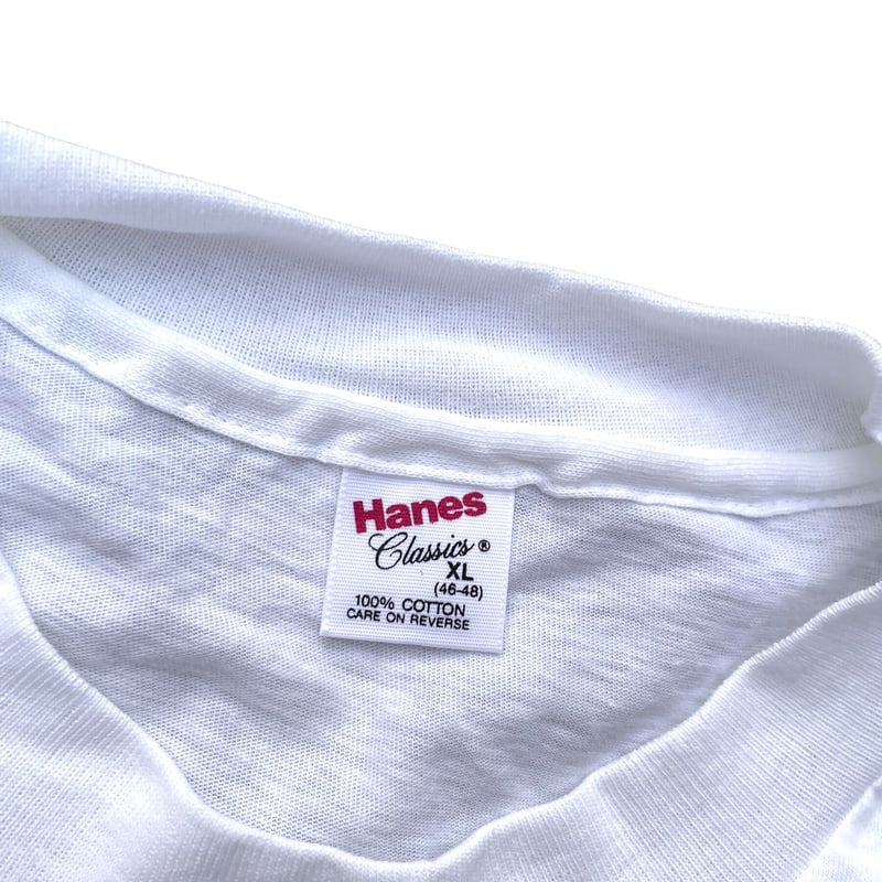 Hanes Classics White Tee Dead stock Size-XL MAD