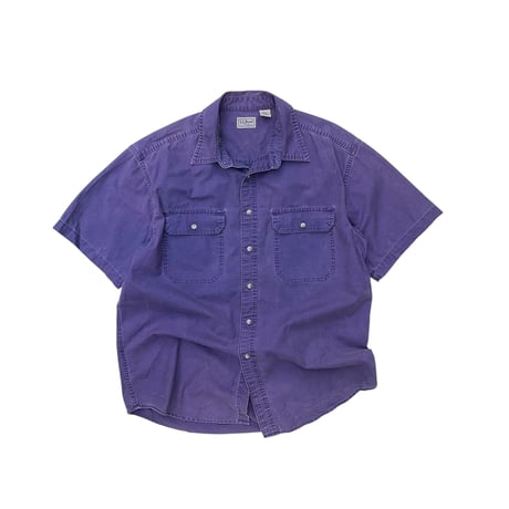 L.L.Bean S/s Cotton Shirt Size-L