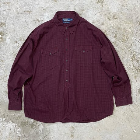 Polo Ralph Lauren “ WOODSMAN WORKSHIRT “ Shirt  Size-XXL