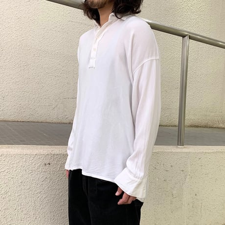 CP SHADES RAYON L/S POLO SHIRT size M〜L程