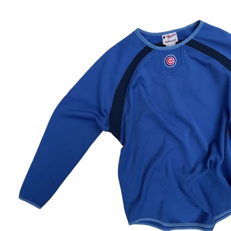 majestic⚾️ Warm up Sweater  Chicago Cubs Size-L程