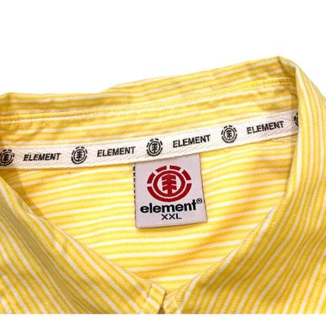 ELEMENT L/S STRIPE SHIRT size XXL