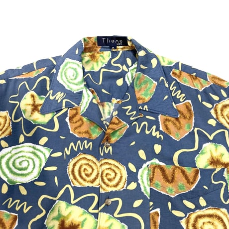 Thomo MEN OpenCollar Shirt Size-M