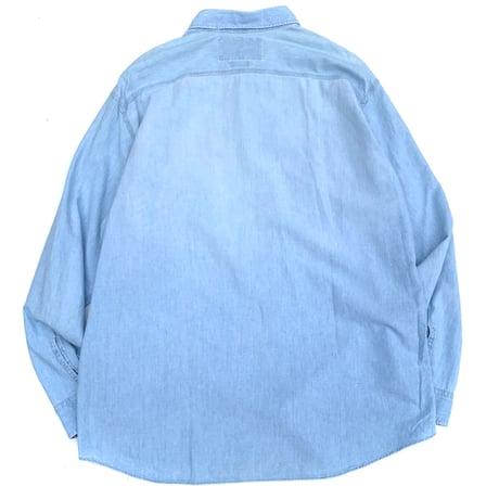 POLO SPORT CHAMBRAY WORK SHIRT size L