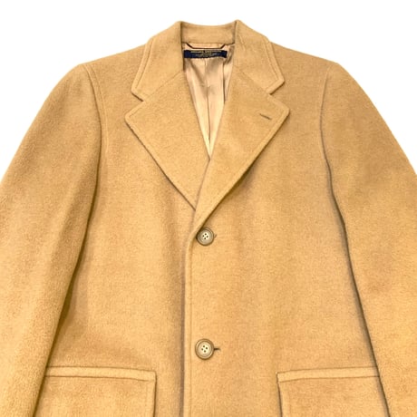 🐫80's〜 BROOKS BROTHERS CAMEL×WOOL COAT size M程