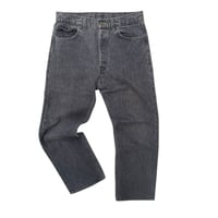 Levi’s 501 Black Denim Pant’s Size-w34 L29 MADE IN USA 90s~ 先染め