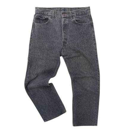 Levi’s 501 Black Denim Pant’s Size-w34 L29 MADE IN USA 90s~ 先染め