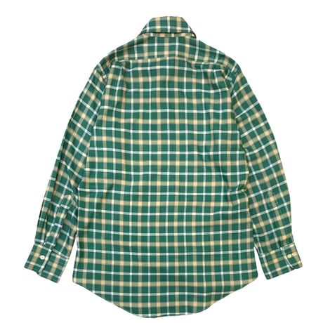 〜70's ONE POCKET CHECK SHIRT size M程