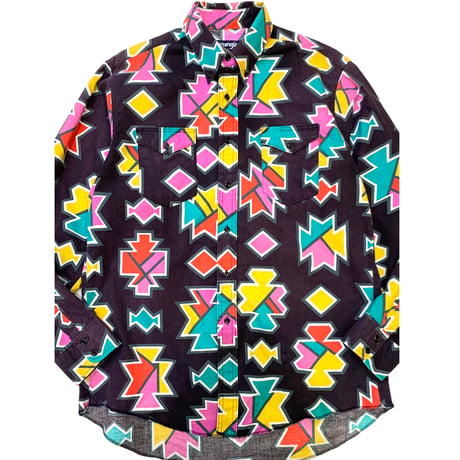 WRAGLER COTTON L/S SHIRT size L程