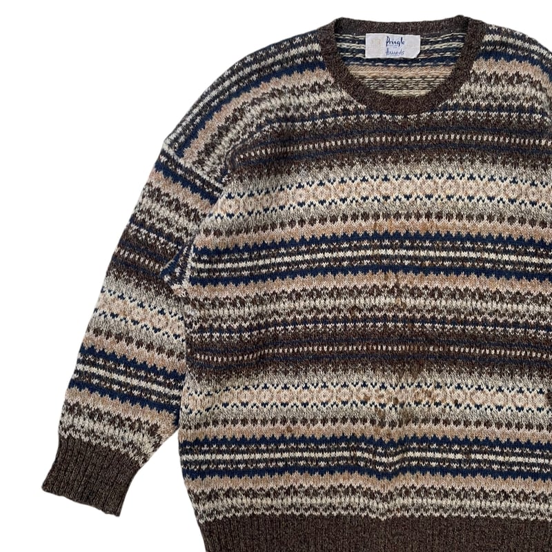 Pringle of Scotland Wool Knit Size-L | kiraku S