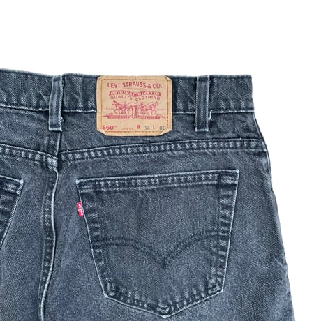 Levi’s 560 Shorts Size-w34 MADE IN USA