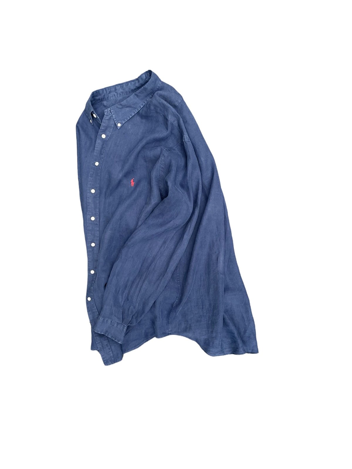 Polo Ralph Lauren 100%Linen L/s B.D Shirt Size2