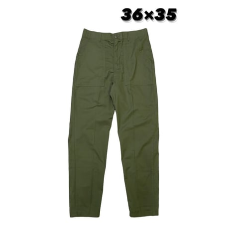 DEAD STOCK 70-80's U.S.ARMY BAKER PANTS (POLYESTER×COTTON) size 36,38inch